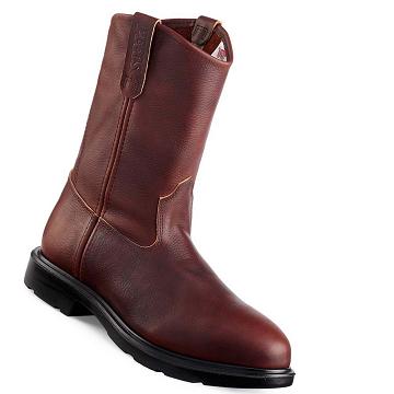 Red Wing SuperSole® 11-inch CSA Safety Toe Pull On Men's Boots Burgundy | ZA 22JPQ